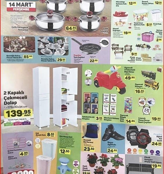  A101 14 Mart Merakla Beklenen Aktüel Ürün Listeleri