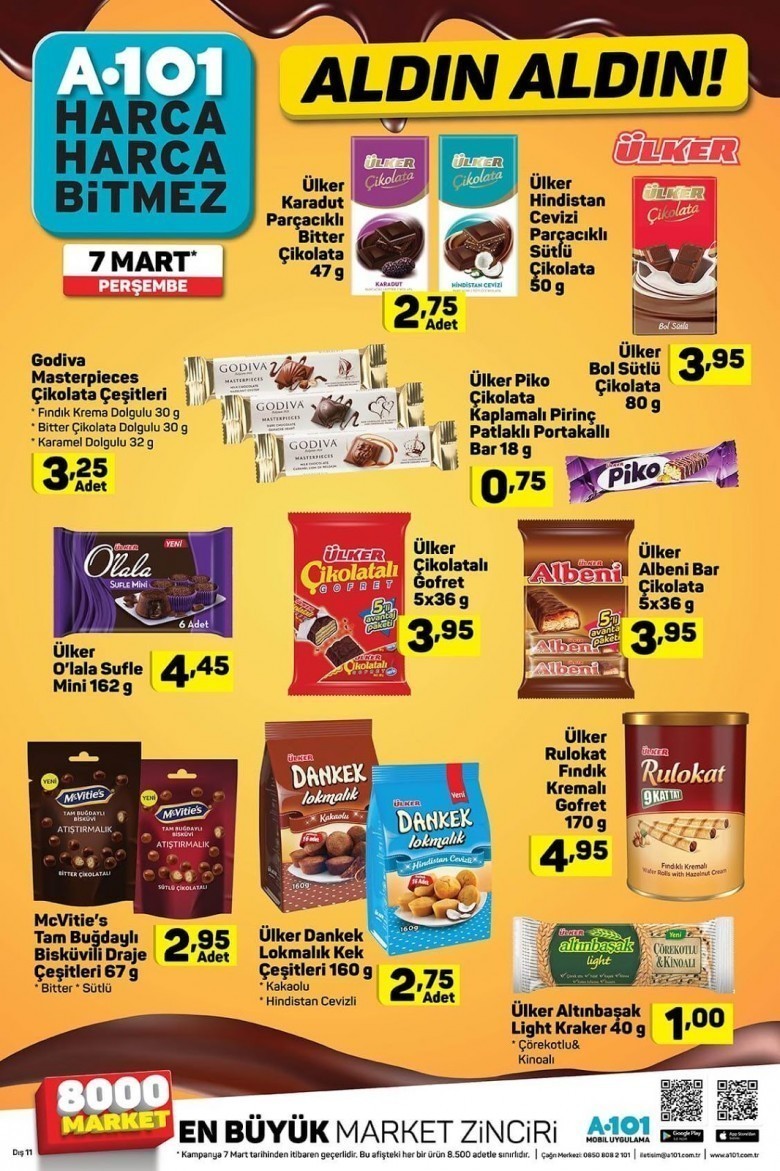 A101 7 Mart 2019 Aktüel Ürünler Kataloğu (GÜNCEL)