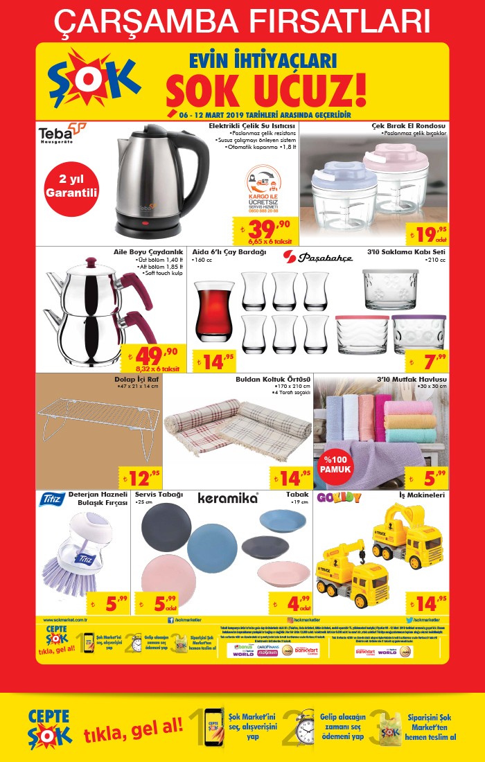 Bu Haftaki A101, Bim, Şok İndirimli Ürünler Kataloğu İnceliyoruz