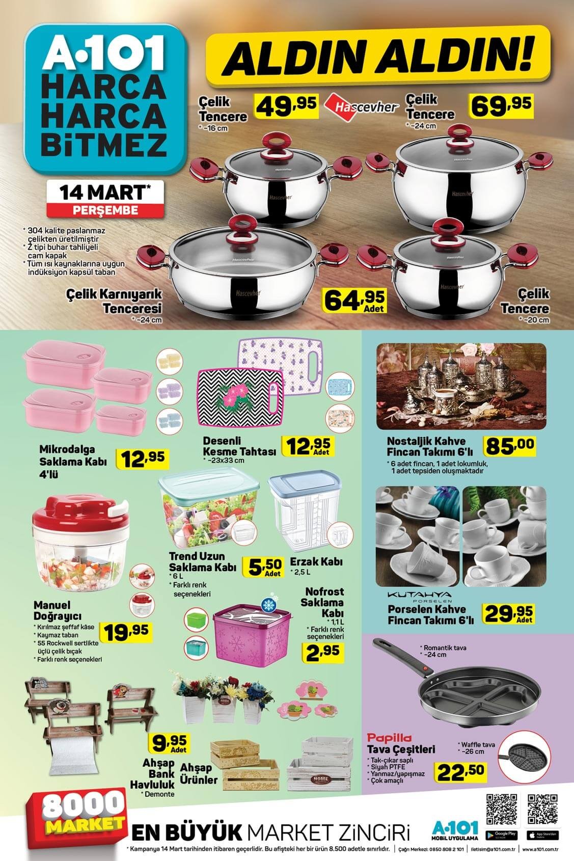 Bu Haftaki A101, Bim, Şok İndirimli Ürünler Kataloğu İnceliyoruz