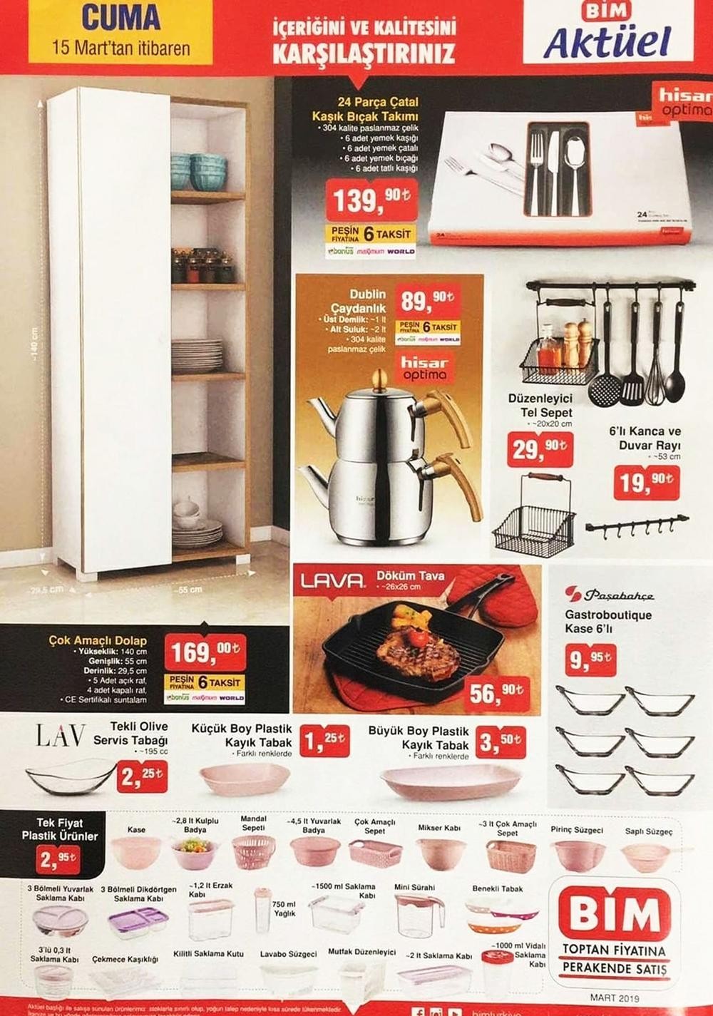 Bu Haftaki A101, Bim, Şok İndirimli Ürünler Kataloğu İnceliyoruz