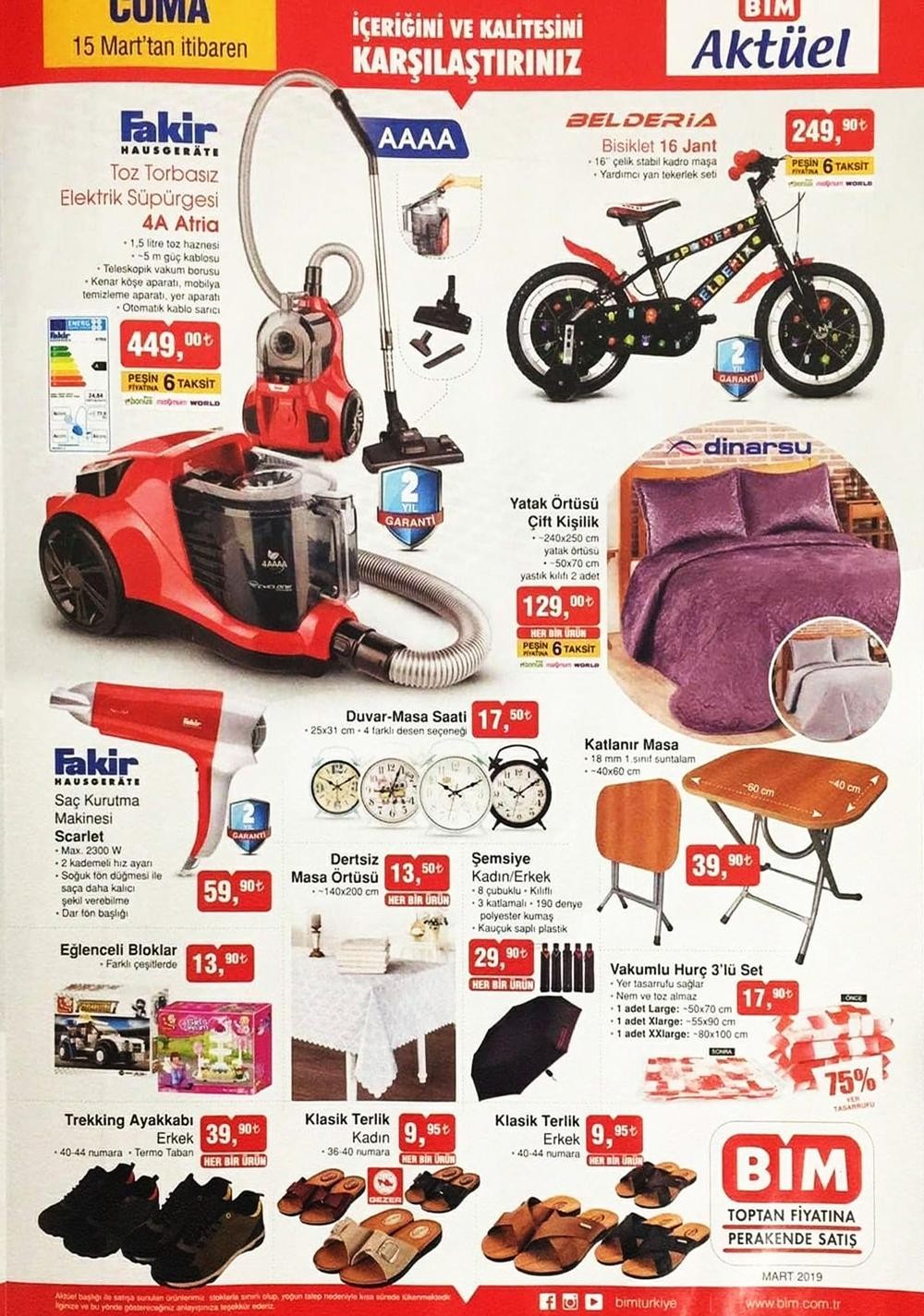 Bu Haftaki A101, Bim, Şok İndirimli Ürünler Kataloğu İnceliyoruz