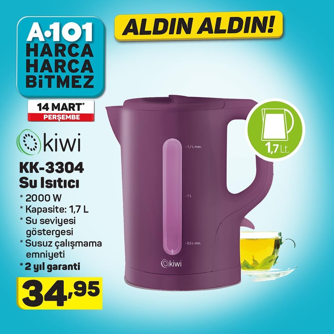 A101 14 Mart 2019 Süper İndirimli Fırsatları İnceliyoruz