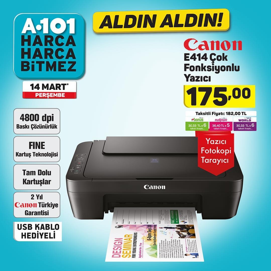 A101 14 Mart 2019 Süper İndirimli Fırsatları İnceliyoruz