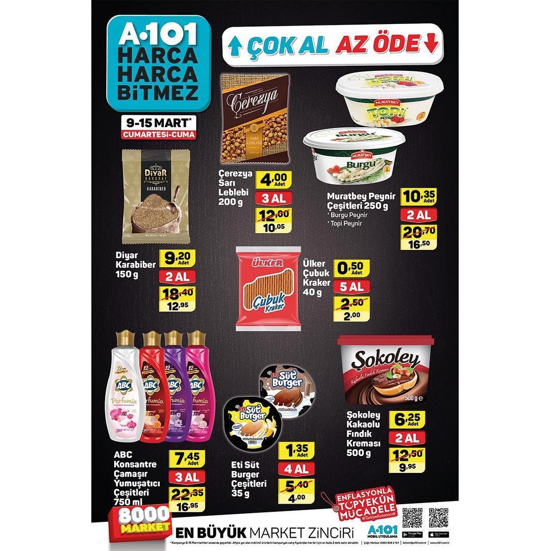 A101 14 Mart 2019 Süper İndirimli Fırsatları İnceliyoruz