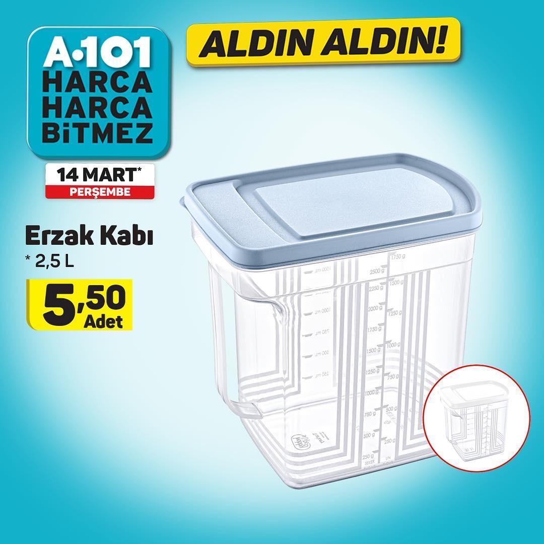 A101 14 Mart 2019 Süper İndirimli Fırsatları İnceliyoruz