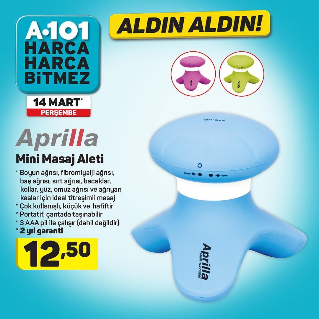 A101 14 Mart 2019 Süper İndirimli Fırsatları İnceliyoruz