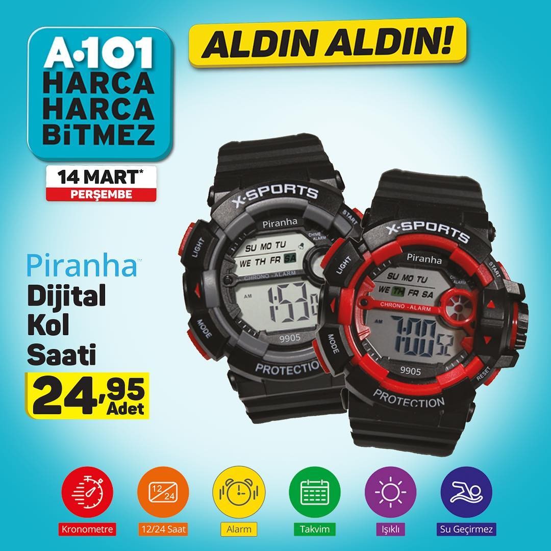 A101 14 Mart 2019 Süper İndirimli Fırsatları İnceliyoruz