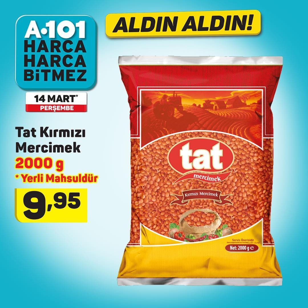 A101 14 Mart 2019 Süper İndirimli Fırsatları İnceliyoruz