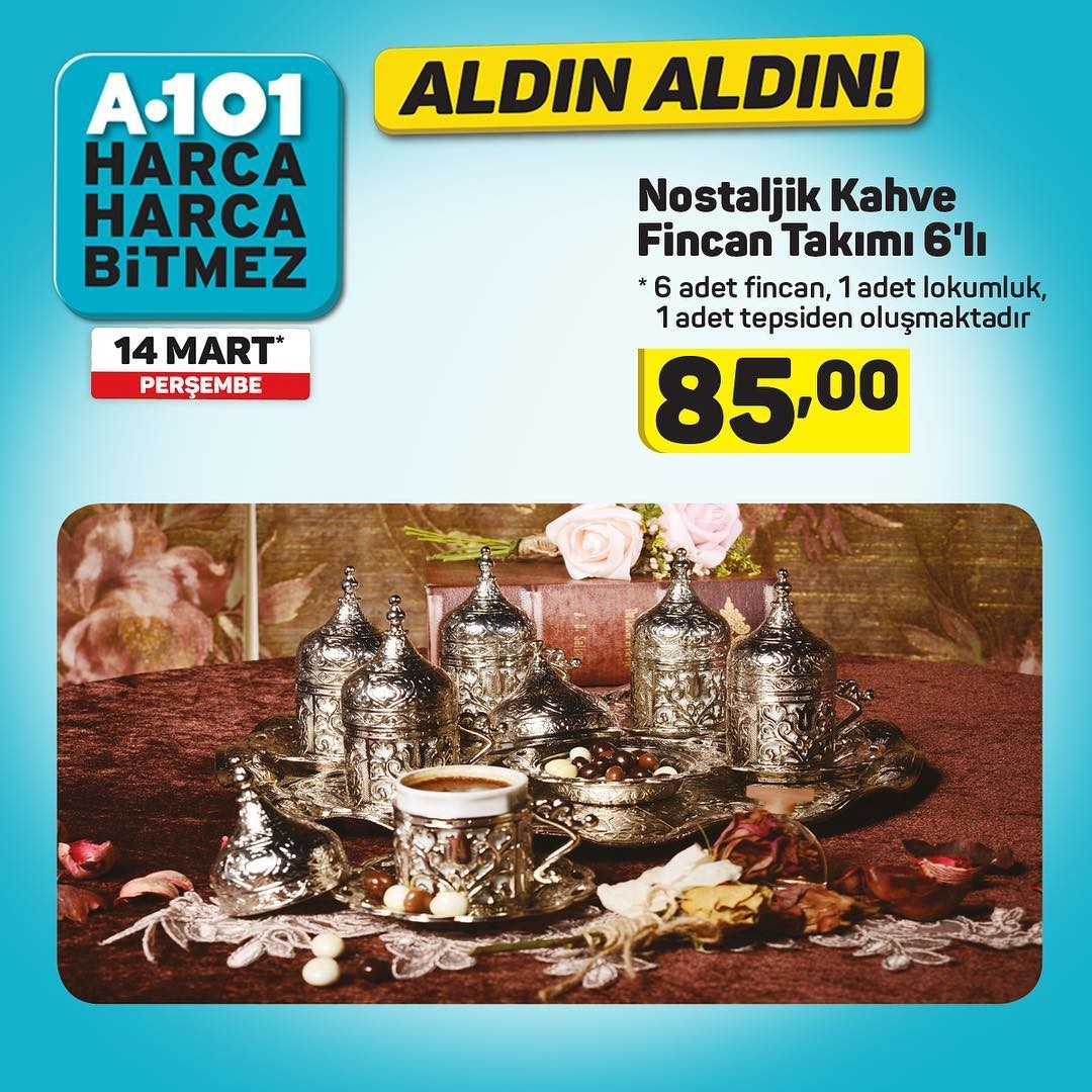 A101 14 Mart 2019 Süper İndirimli Fırsatları İnceliyoruz