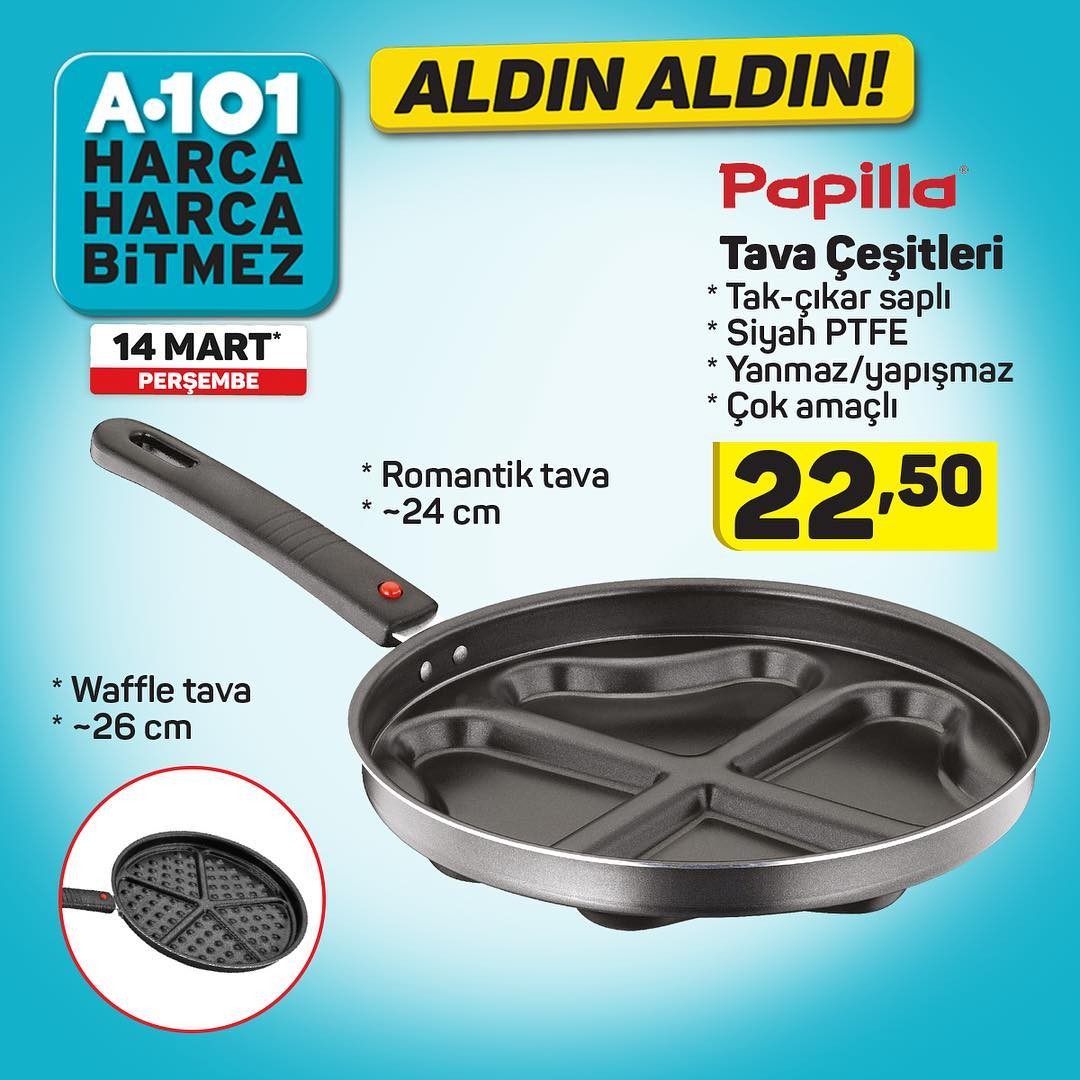 A101 14 Mart 2019 Süper İndirimli Fırsatları İnceliyoruz