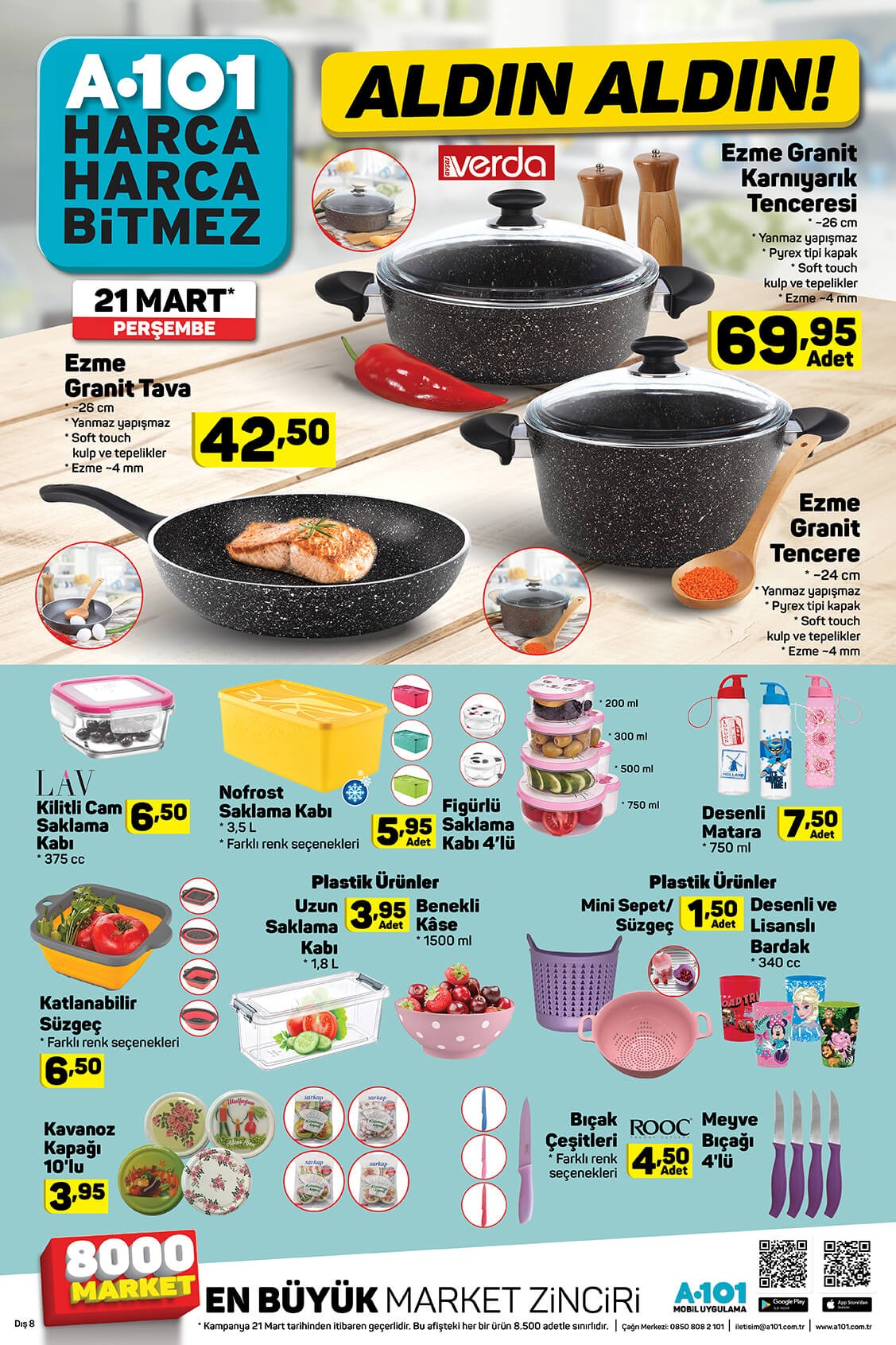 A101 Aldın Aldın Yeni Kataloğunu İnceliyoruz