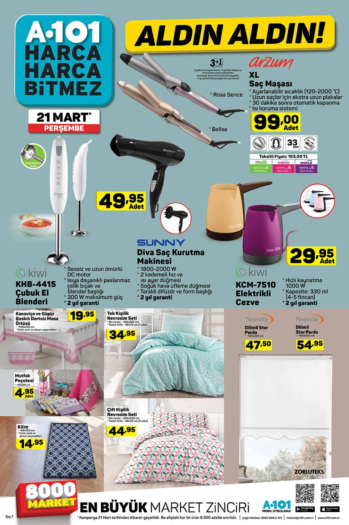 A101 Aldın Aldın Yeni Kataloğunu İnceliyoruz