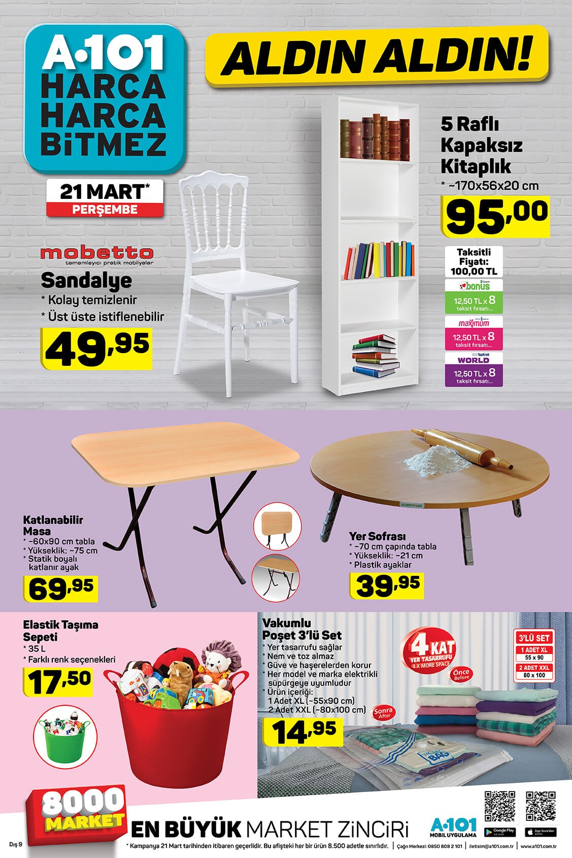 A101 Aldın Aldın Yeni Kataloğunu İnceliyoruz
