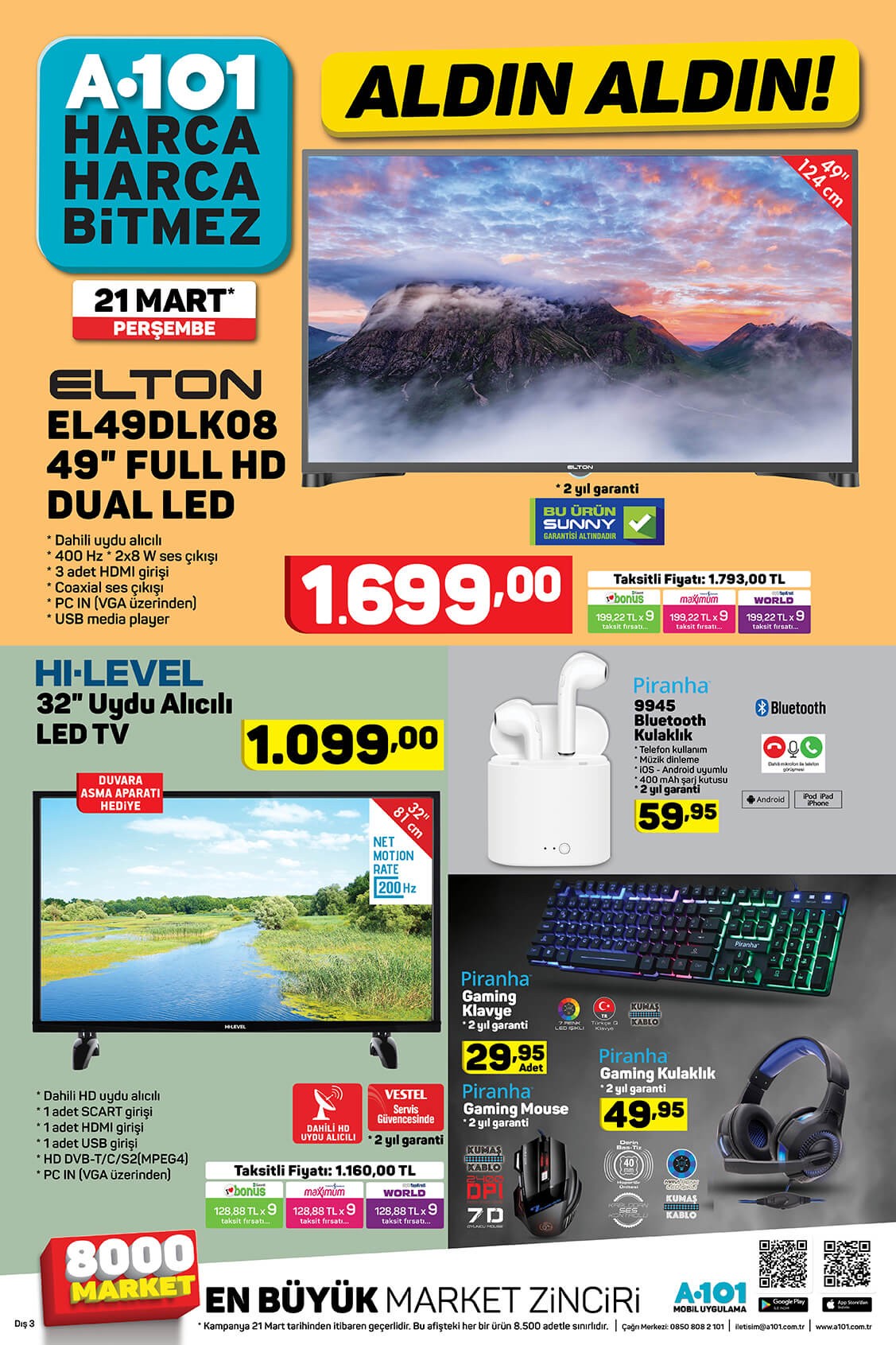 A101 Aldın Aldın Yeni Kataloğunu İnceliyoruz