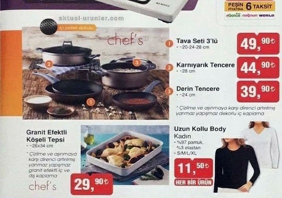 BİM 29 Mart Günü Gelecek Yeni Aktüel Ürünleri