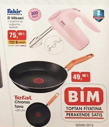 Bim 5 Nisan İndirimli Ürünler Kataloğu