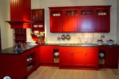 Kırmızı Mutfak Modelleri