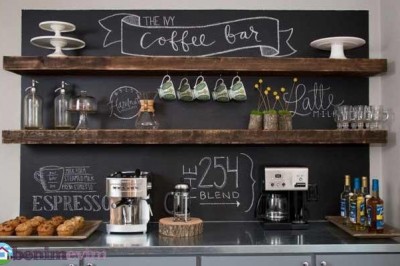 Mutfaklarda Kara Tahta Kullanımı