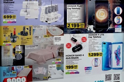 A101 Hafta Sonu Aktüel İndirimler Kataloğu