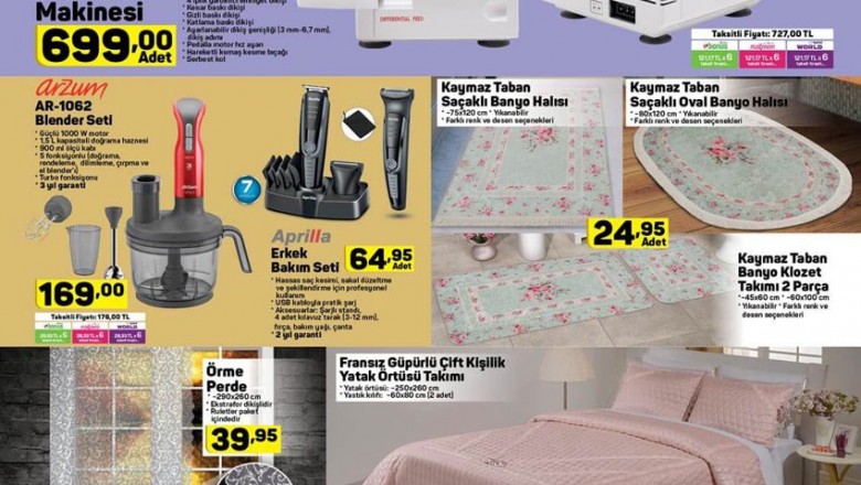 A101 18 Nisan Aktüel indirimler kataloğu 