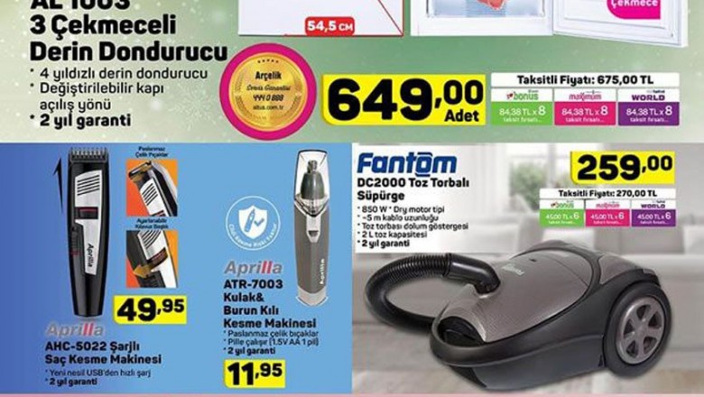 A101 18 - 20 Nisan 2019 Aktüel indirimler Kataloğu