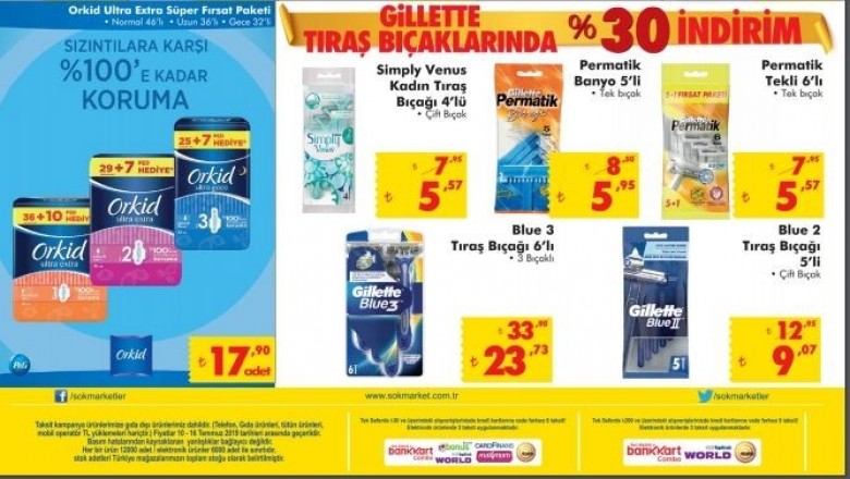 Şok Market 10-16 Temmuz Aktüel İndirimli Ürünler Kataloğu