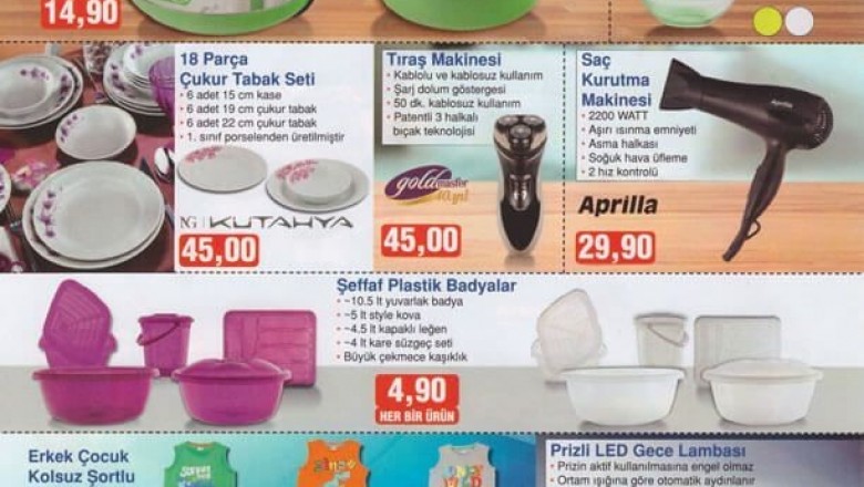 Bim 9 Ağustos 2019 Aktüel İndirimli Ürünler Kataloğu