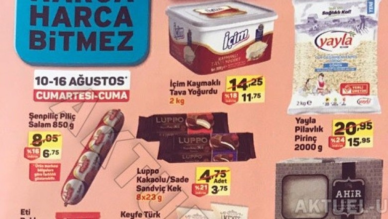 A101 10-16 Ağustos 2019 Aktüel İndirimli Ürünler Kataloğu