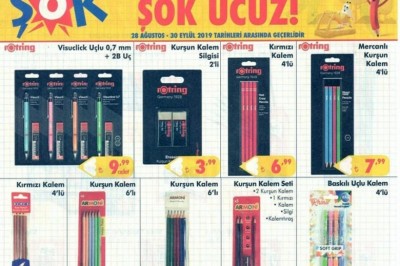 Şok market 26-30 Ağustos 2019 Aktüel indirimli Ürünler Kataloğu