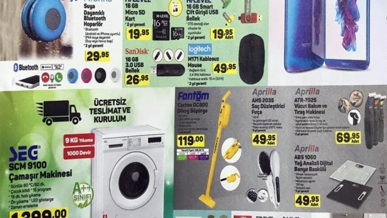 A101 Hafta Sonu İndirimli Aktüel Ürünler Kataloğu