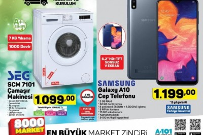 A101 26 Ekim - 6 Eylül Arası Aktüel İndirimli Ürünler Kataloğu (HD)
