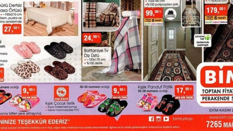 Bim 25 Ekim Aktüel İndirimli Ürünler Kataloğu