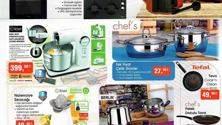  Bim de Kaçırılmayacak Aktüel İndirimli Ürünler Kataloğu.98