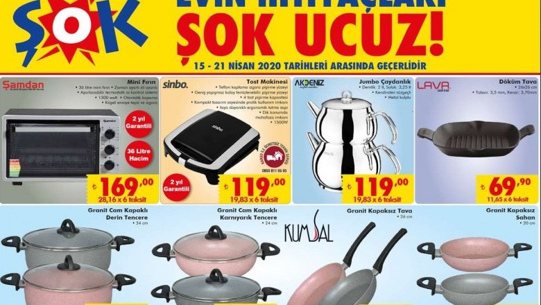 ŞOK MARKETTE YARIN KAÇIRILMAYACAK AKTÜEL İNDİRİMLİ ÜRÜNLER KATALOĞU