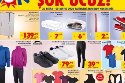 ŞOK MARKET 29 NİSAN 5 MAYIS 2020 AKTÜEL İNDİRİMLİ ÜRÜNLER KATALOĞU