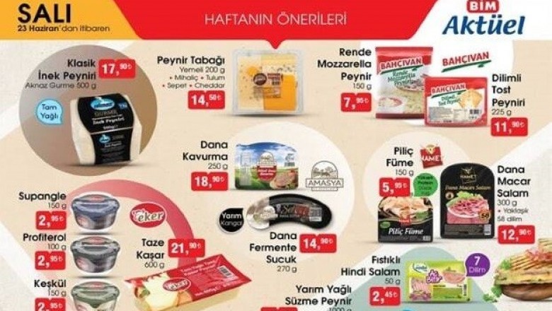 BİM  23 HAZİRAN 2020 AKTÜEL İNDİRİMLİ ÜRÜNLER KATALOĞU