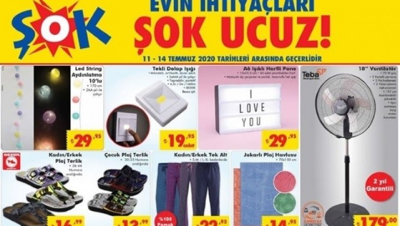 Şok Markette Yarın Kaçırılmayacak Fırsatlar Yayınlandı (14 Temmuz 2020 )