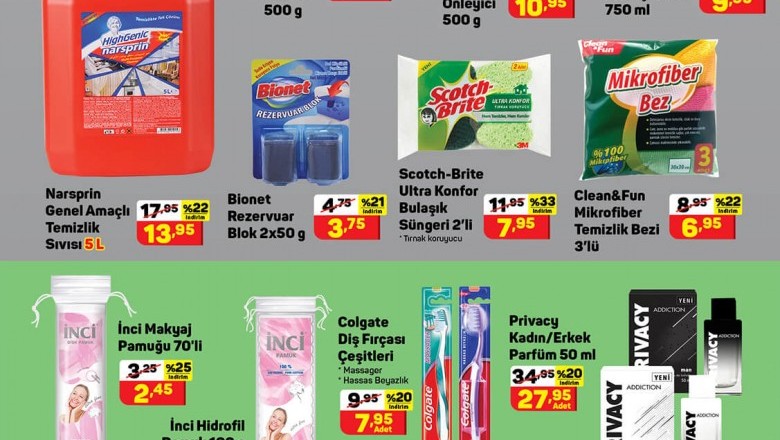 A101 20 - 28 ağustos aktüel indirimli ürünler kataloğu