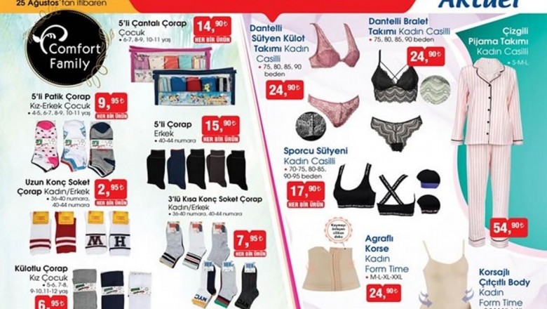 Bim de kaçırılmayacak aktüel indirimli ürünler kataloğu (25 - 28 agustos 2020 )