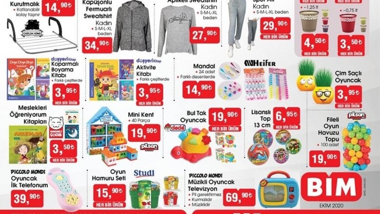 Bim 9 - 13 Ekim 2020 Aktüel İndirimli Ürünler Kataloğu