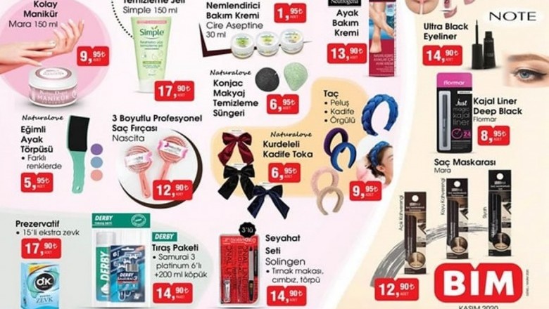 Bim 17 Kasım 2020 Aktüel İndirimli Ürünler Kataloğu