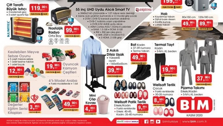 Bim 20 Kasım 2020 Aktüel İndirimli Ürünler Kataloğu
