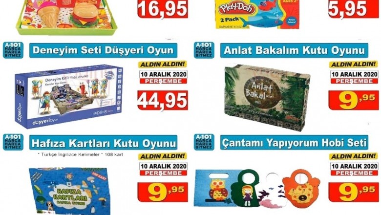 A101 10 ARALIK 2020 AKTÜEL ÜRÜNLER KATALOĞU