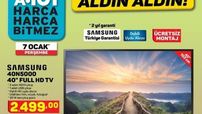 A101 De Bu Hafta ( 7 Ocak 2021 ) Kaçırılmayacak Aktüel Ürünler Kataloğu