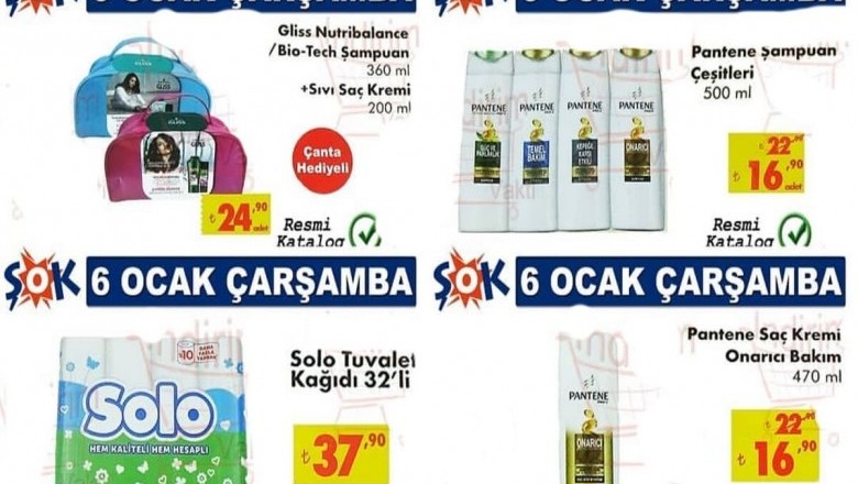 Şok Market 13 Ocak 2021 Aktüel İndirimli Ürünler Kataloğu