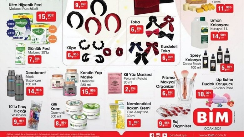 Bim 19 Ocak 2021 Aktüel İndirimli Ürünler kataloğu