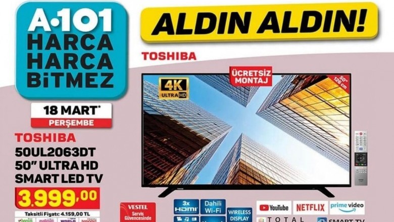 A101 Bu Hafta Perşembe Günü (18 Mart 2021) Kaçırılmayacak Ürünler