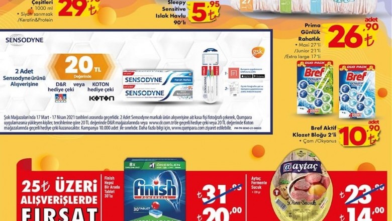 Şok Market 30 Mart 2021 Aktüel İndirimli Ürünleri