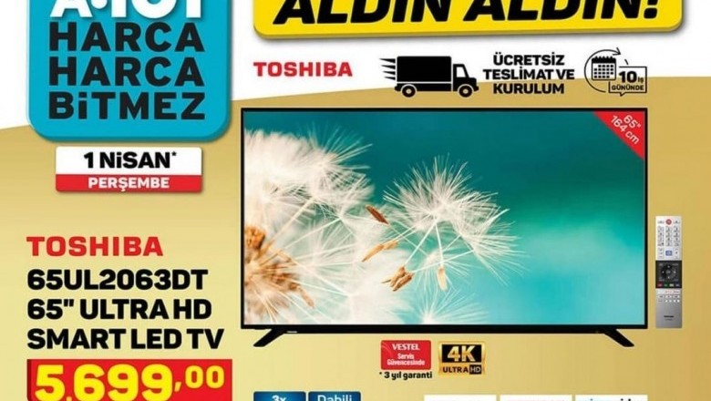 A101 1 Nisan 2021 Aktüel İndirimli Ürünleri